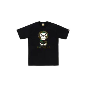 베이프 1ST CAMO BABY MILO TEE 베이비 마일로 반팔 티셔츠 남여공용 2M30-110-006
