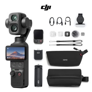 DJI 오즈모 포켓4P 브이로그 콤보 Vlog 유튜브 촬영용 짐벌 카메라