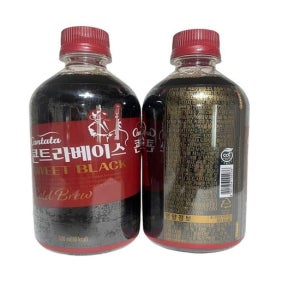 콘트라베이스 콜드브루 스위트블랙 500ml x 12개입 /s