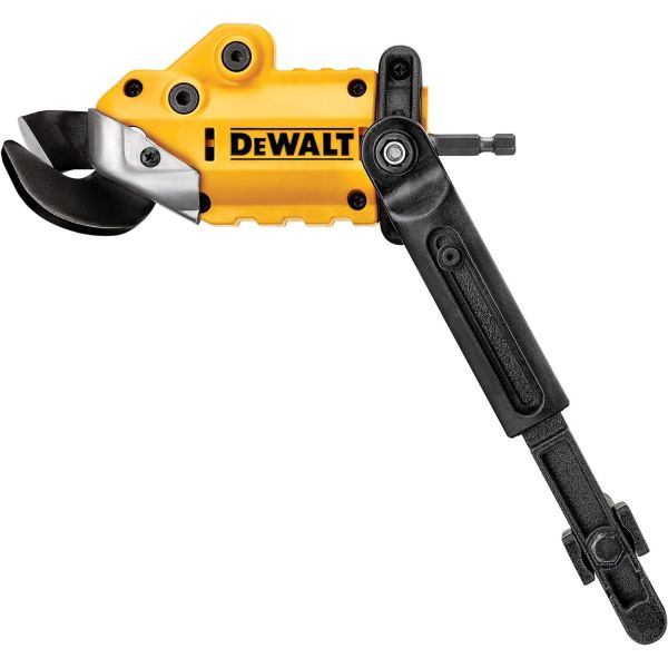 DEWALT 금속 전단커터 드릴 부착 충격 준비 360도 회동 헤드 절단 18GA 소재DWASHRIR