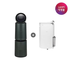 LG전자 [세트모델특가]LG 퓨리케어 AI 오브제 360 공기청정기 M7 AS356NGMA + 휘센 제습기 20L DQ205PSVA