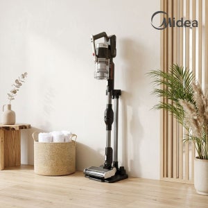 마이디어(Midea) [본사직영] 파워 흡입 플렉서블 접이식 BLDC 무선 청소기 블랙 MP07KRBK