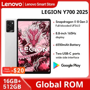 레노버 LEGION Y700 2025 게이밍 태블릿 글로벌롬 8.8인치 2K 디스플레이 스냅드래곤 8 Gen 3 안드로이드 6550mAh 패드 PC