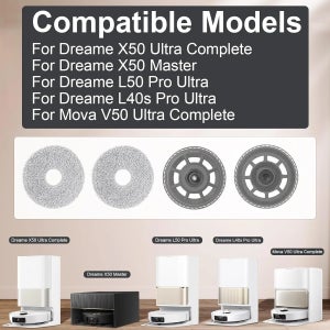 드리미 X50 울트라 컴플리트 / X50 마스터 / L50 프로 울트라 / L40s 프로 울트라/모바 V50 울트라 컴플리트 석션 로봇 액세서리