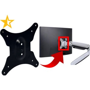 MSI 옵틱스 MAG231CQ MAG341CQ AG32C AG32CQ G24C G241VC 모니터용 VESA 마운트 어댑터, 스탠드/암/데스크 마운트에 장착 가능