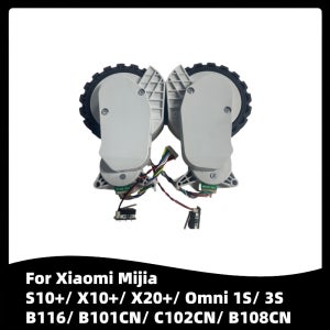 Xiaomi Mijia S10+/ X10+/ X20+/ Omni 1S/ 3S B116/ B101CN/ C102CN/ B108CN 진공 청소기 액세서리용 오리지널 트래블링 휠