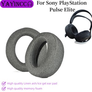 새로운 도착 교체 용 이어 패드 Sony PlayStation Pulse Elite 헤드폰 용 폼 이어 패드 귀마개 이어폰 슬리브 헤드셋