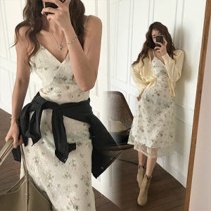 로사 레이스 플라워 DRESS