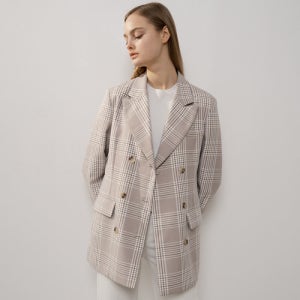 Check Double Blazer