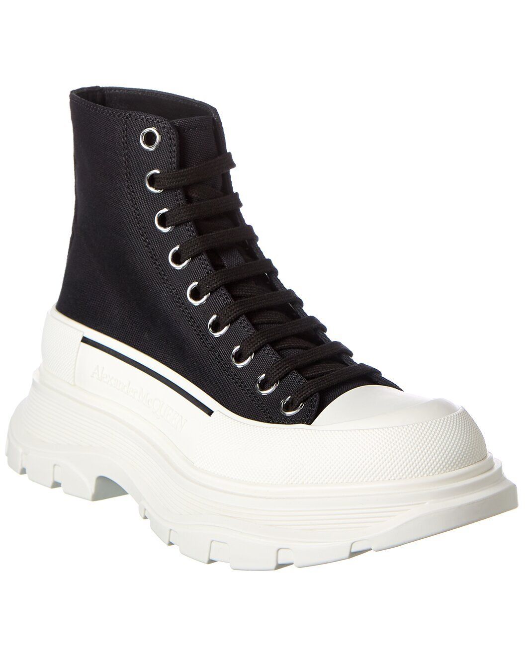 알렉산더맥퀸 여성 트레드 슬릭 캔버스 부츠 322511376 Tread Slick Canvas Boot 157568696