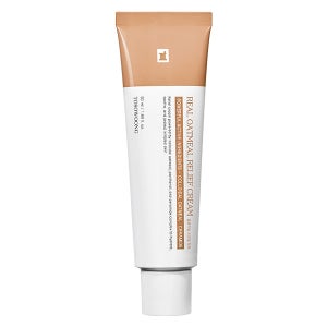 리얼 오트밀 릴리프 크림 50ml 민감성 피부 보습 진정 판테놀 세라마이드
