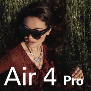 레이네오 에어 4 프로 AIR4 AIR4PRO 3G AR AI VR 안경 IPX-5 방수 4K 비디오 캡처, 사운드, HDR10 디스플레이, 135인치 가상 화면