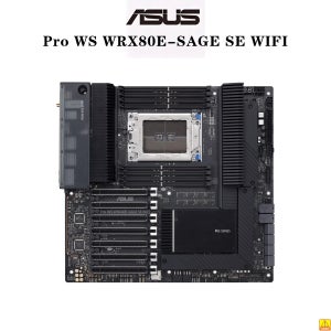ASUS Pro WS WRX80E-SAGE SE WIFI 마더보드 소켓 sWRX8 CPU DDR4 3200 메모리 칩셋 WRX80 EATX(EEB) 메인보드