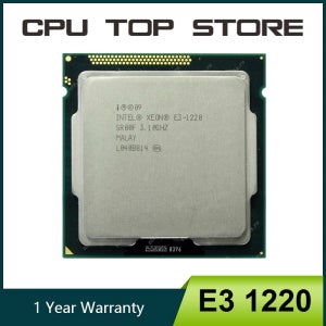 인텔 제온 CPU E3 1220 3.1GHz 4 코어 LGA 1155 프로세서 SR00F