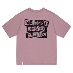 [마하그리드] RANSOM NOTE TEE PINK(MG2DMMT507A) MG2DMMT507APK