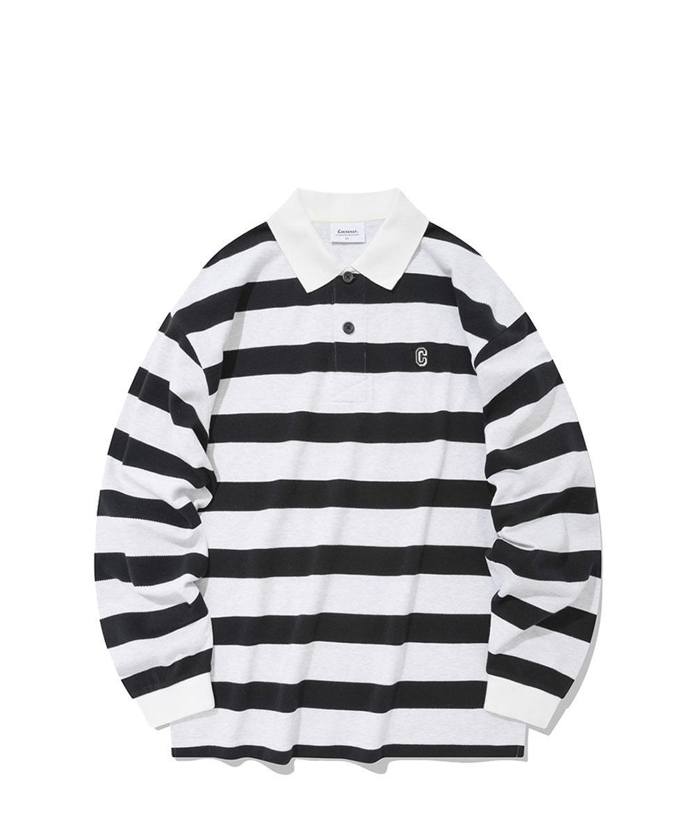 커버낫 피케 맨투맨 스트라이프 CO2201CR10SR