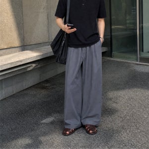 나일론 허벅돼 팬츠 남자 여름 쿨 썸머 바지