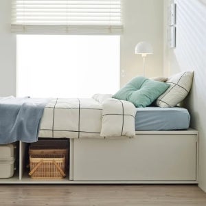 한샘 티오 그로우 슬라이딩 딥 수납침대 SS+가드