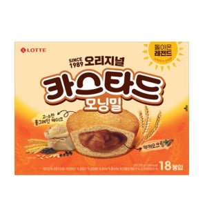 롯데 카스타드 모닝밀 (378G)