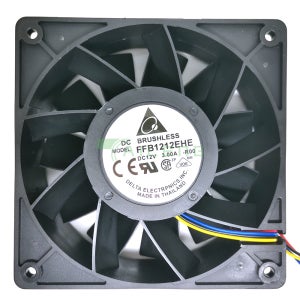 팬 120mm 최고의 FFB1212EHE 120x120x38mm 델타 용 초대형 볼륨 3A 폭력 200CFM 냉각 팬