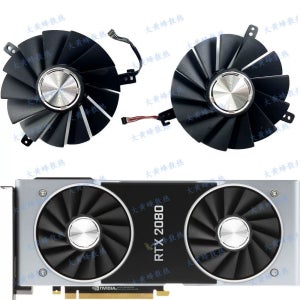 NVIDIA GeForce RTX2080 2080ti 슈퍼 그래픽 비디오 카드용 새로운 냉각 팬