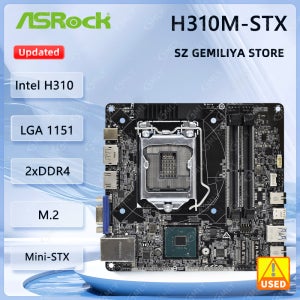ASROCK H310M-STX 마더보드 인텔 H310 LGA 1151 DDR4 미니-STX M.2 지원 I5-9400 I5-9600 I3-8300 I3-9300T I5-9500 C