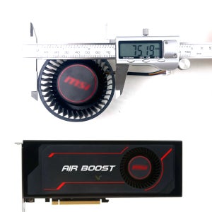 새로운 쿨링 팬 75MM 4핀 PLB07525B12HH GPU 팬 (MSI RX VEGA 56 64 에어 부스트 8G OC 공용 버전 그래픽 카드 터빈용)