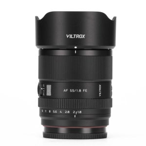 빌트록스 55mm F1.8 EVO AF 풀프레임 프라임 인물 사진 렌즈 (소니 E/니콘 Z 마운트 A7IV A7C II A7RV A7CR ZV-E1 FX30 Z6 III Zf 호환