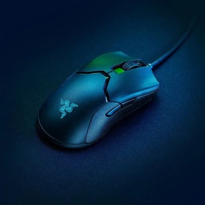 레이저 바이퍼 미니 유선 게이밍 마우스, 8500 DPI 광학 센서, PC 게이머용 CHROMA RGB 조명(드라이버 버전 없음)