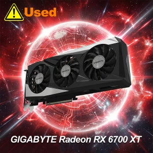 기가바이트 RX 6700 XT 6700XT RX6700 니트로 12GB 비디오 카드 AMD 라데온 RX6700XT 그래픽 카드 데스크탑 PC 사무용 컴퓨터 게임