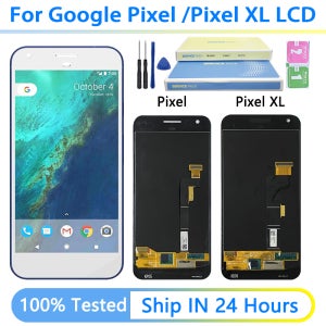 HTC Nexus S1 / M1 LCD 디스플레이 터치 스크린 디지타이저 어셈블리 (Google Pixel 1 Pixel XL PixelXL 디스플레이 교체용) 신제품