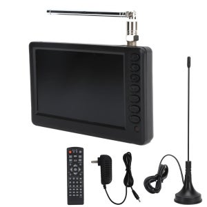 LEADSTAR 5 인치 디지털 텔레비전 ATSC TV 자동차 캠핑 주방 용 휴대용 디지털 TV 미니 TV 텔레비전 및 비디오 제품