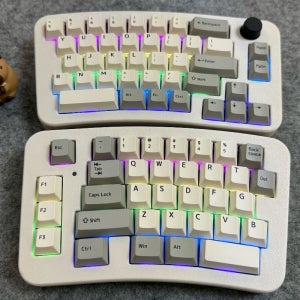 BAlice65 BT 분리형 키보드 키트 커스터마이징 RGB 핫스왑 블루투스 유선 인체공학 키보드 좌우 손잡이용 키보드