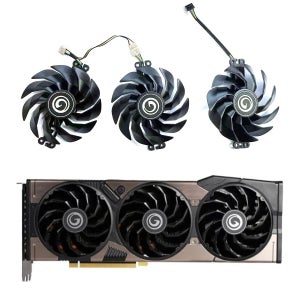 갤럭시 Kfa2 Geforce RTX 3090 3080 3070 3060 그래픽 카드 냉각을 위한 새로운 87MM 4PIN H9215S2H-PDB02 GPU 팬