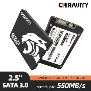 CHIRAVITY SATA SSD 하드 드라이브 1TB 128GB 256GB 512GB 2TB 2.5인치 SATA3 디스크 노트북 내장 하드 드라이브 PC용 하드 디스크