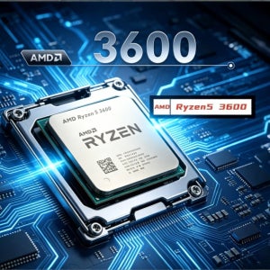 AMD Ryzen 5 R5 3600 3.6GHz 6코어 12스레드 CPU 프로세서 LGA AM4 100% 새제품 정품 특가 판매