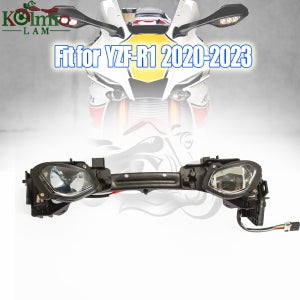 2020-2025 야마하 YZF-R1 LED 전조등 모터사이클 헤드램프 YZF R1 R1M 2021 2022 2023 2024 헤드라이트 R1 1000 호환