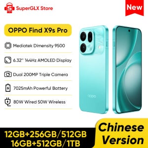 OPPO Find X9s Pro 중국 버전 5G 스마트폰 미디어텍 디멘시티 9500 6.32인치 144Hz AMOLED 스크린 듀얼 200MP 카메라 7025mAh 80W