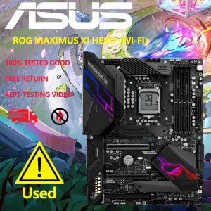 Asus Rog Maximus Xi Hero Wi-Fi 마더보드 인텔 Z390 소켓 1151 HDMI DDR4 ATX 마더보드