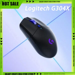 로지텍 G304X LIGHTSPEED 듀얼 모드 무선 게이밍 마우스 57g 경량 HERO 센서 25K 6버튼 매크로 25600 DPI 광학