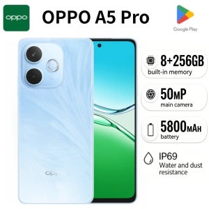 2026 최신 고성능 OPPO A5 Pro 글로벌 언락 듀얼심폰 초고속 120Hz 리프레시 레이트 화면