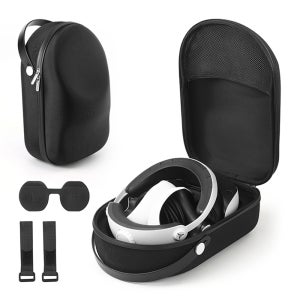 PS VR2 VR 헤드셋용 핸드백 충격 방지 보관 가방, 방수 운반 케이스, 블랙, 그레이 보호 커버, 게임 액세서리