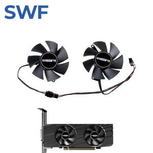 46MM FS1250-S2053A GIGABYTE RTX 3050 GTX 1650 1630 4GB OC 로우 프로파일 그래픽 비디오 카드 쿨러 팬용 냉각 팬