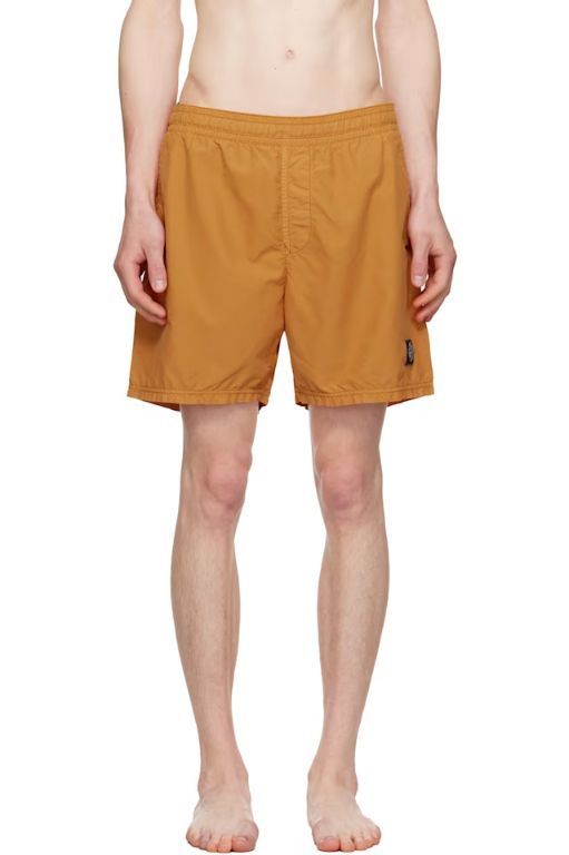 스톤아일랜드 남성 수영팬츠 261828M193006 Orange B100B09 Brushed Nylon Swim Shorts 157759070