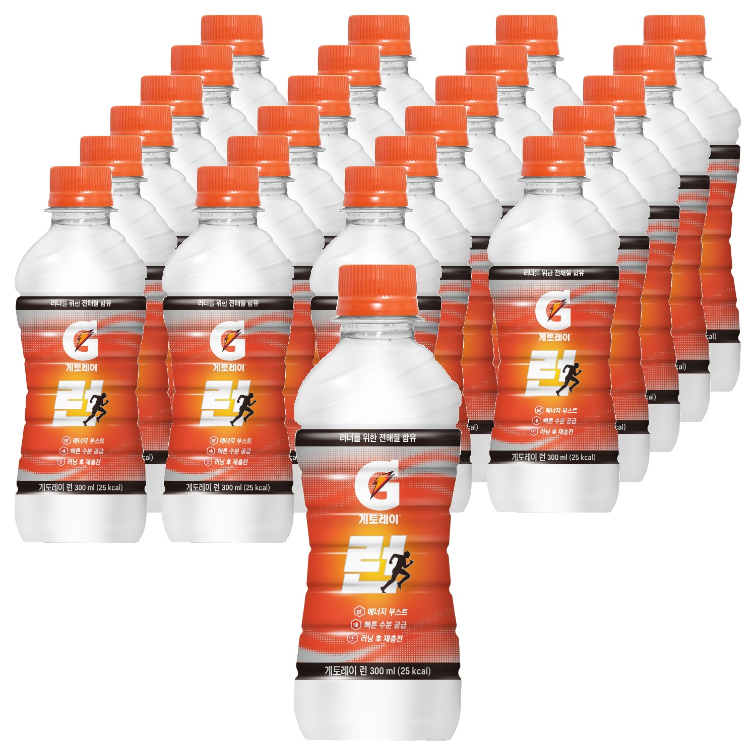 게토레이 런, 300ml, 24개 (12,560원) (와우무료)