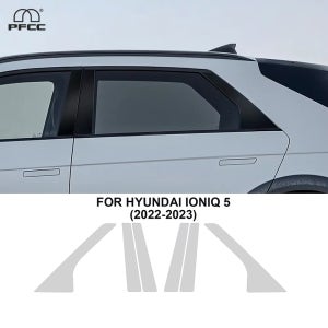 Headlight Rearview B C Pillars Door Handle TPU Anti-scratch Protection Film For Hyundai IONIQ 5 2022