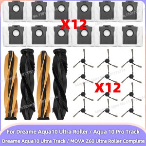 Dreame Aqua 10 Ultra Roller / Aqua 10 Pro Track / Aqua10 Ultra Track, MOVA Z60 Ultra Roller 호환 완전 부품