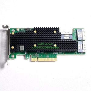 HBA 9600-24i PCIe 4.0 eHBA는 24개의 내부 포트를 갖춘 PCIe Gen4 트라이 모드 05-50111-01 RAID 컨트롤러 카드 9600-24I입니다.