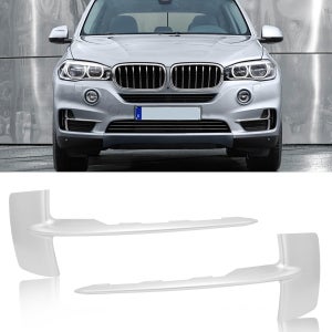BMW X5 F15 프론트 범퍼 그릴 트림 2개 세트 2014-2018 교체용 51117303113 51117303114 하단 페이스 바 커버