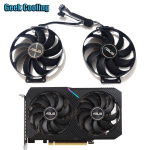 기존 87MM 6PIN T 129215 SU CF9010U12S 비디오 카드 냉각 팬, ASUS RTX 3060TI, RTX 3060, RTX 3050, ASUS RX 6500XT